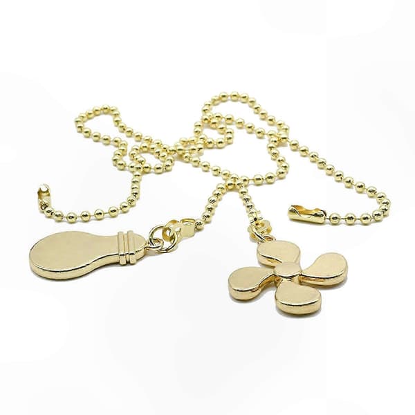 Ceiling Fan Pull Chain for Easy Access to Switches in Home Decor Silver Silver