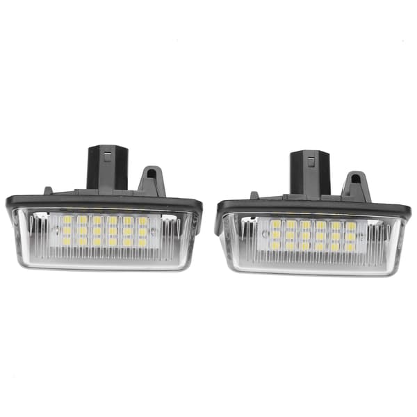 2 stk. LED-nummerpladelys 6500K Lavt strømforbrug Passer til Corolla/Crown/Starlet