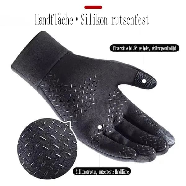 DryFlight Technology Gloves, Breathable Winter Liners for High-Energy Activities, Touchscreen Compatible for Seamless Connectivity
