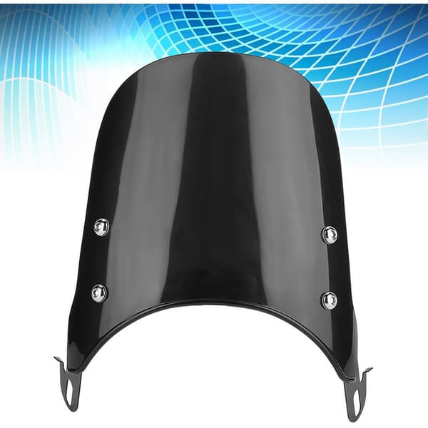 Motorcycle 5-7in Headlight Headlamp Retro Windshield Wind Deflector Fits HONDA