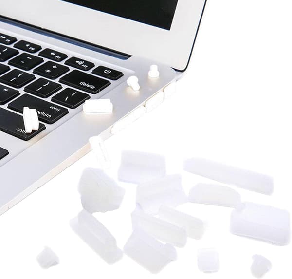 Bærbar støvhætte, blød silikone bærbar USB-port støvhætte