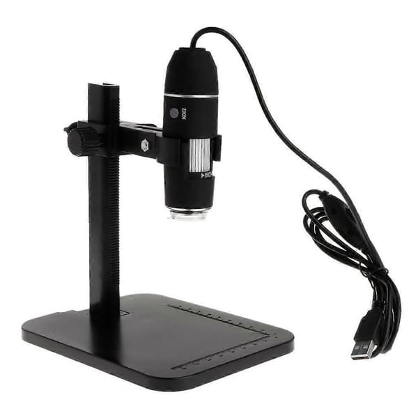 USB Digital Microscope Magnification Camera Endoscope with Ruler Holder
