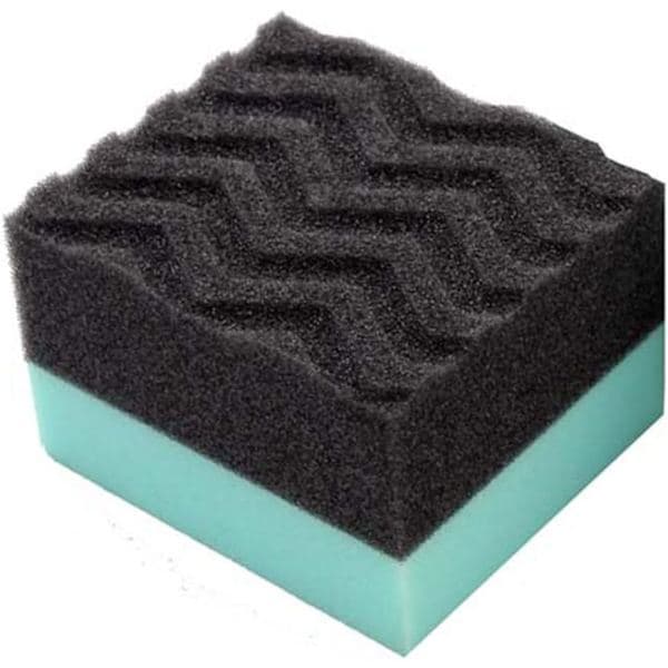 Wonder Wave Durafoam Contoured Large Tire Shine Applicator Pad, 2-Pack