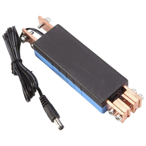 Integrated Spot Welder with Automatic Trigger for 18650 Battery Welding Mini Spot Welder (Blue)