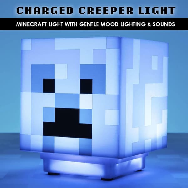 Ladet Creeper-lampe med Creeper-lyd, Polymer