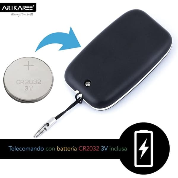 433,92 MHz Universal Gate Remote Control with Battery for Automatic Gates