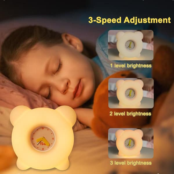 Touch Control Night Light For Kids With Timer Dimmable LED Lamp For Bedroom Nursery