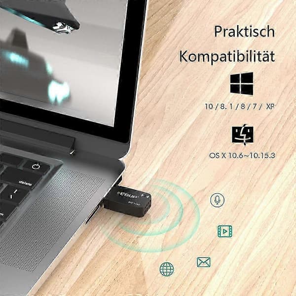 WiFi 6-teknologi, nanodesign for diskret tilkobling 26s