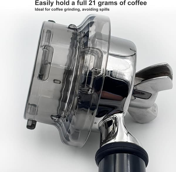 Dosing Funnel, Plastic 54mm Dosing Funnel, Espresso Dosing Funnel Easy Coffee Accessories for Espresso Machine, Avoid Spills
