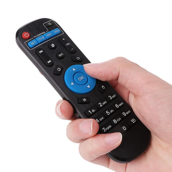 Remote Control Replacement Remote Control for T95 HK1 MX10 X88 X96 TX6 TX3 MX1 H50 H96 S912 Android TV Box Beige Beige