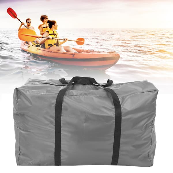 Grey Foldable Storage Bag for Inflatable Canoe Boat