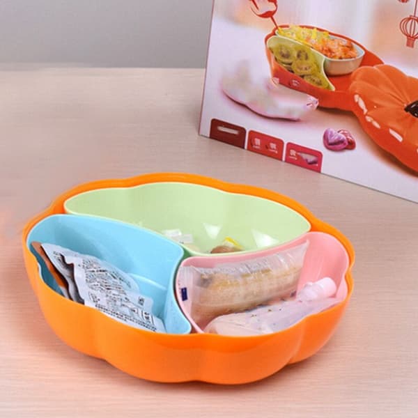 Søt gresskar godteriboks bryllup godteriboks nøttefrukt snacksoppbevaring dekorasjon