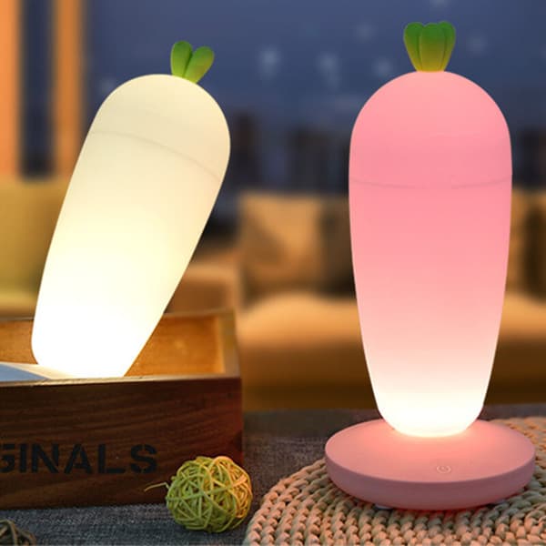Creative Bright Table Lamp Energy-saving LED Radiant Lamp Night Light, White
