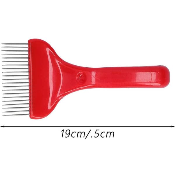 Beekeeping Uncapping Fork, 21 Stainless Steel Teeth, Beekeeping Tool, Honey Extractor for Farm 2PCS
