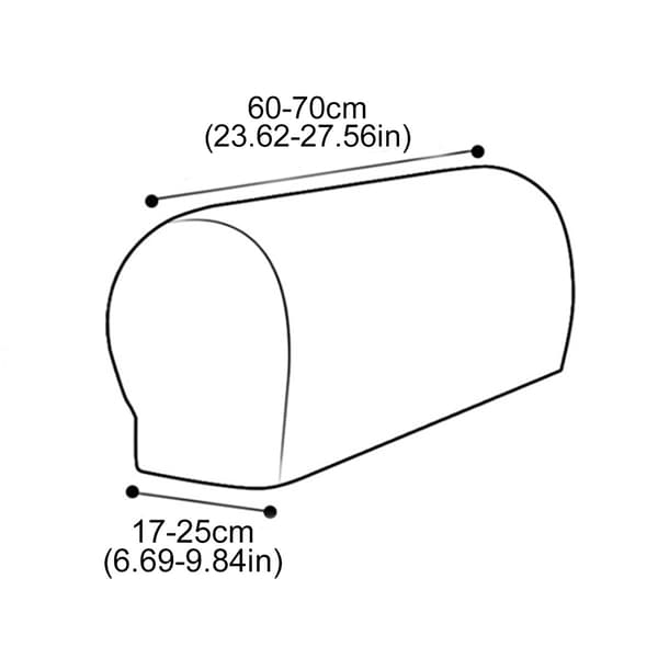 Soffarmsöverdrag Stretch Armstödsskydd