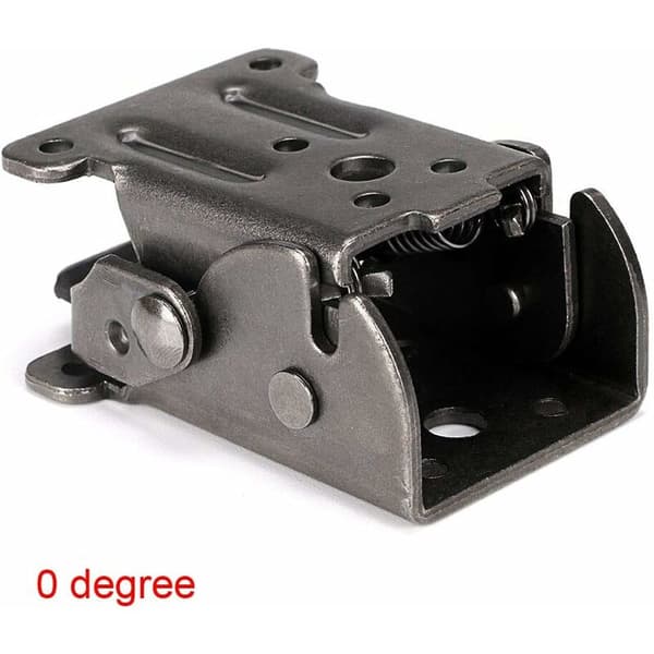 Folding Table Leg Brackets, Self-Locking Hinges for Bed or Wall Shelf, Space-Saving, 4-Pack