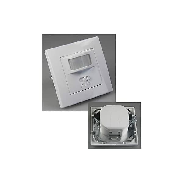 160° innfelt bevegelsessensor veggbryter for LED, halogenlamper
