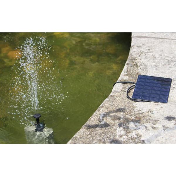 Solcellsdriven luftpump syrepump för utomhuspool, damm och akvarium