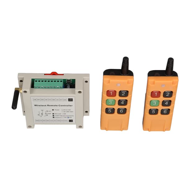DC12V 6CH Wireless Remote Control LED Light Switch Relay Radio Transmitter Receiver Kit 433MHz