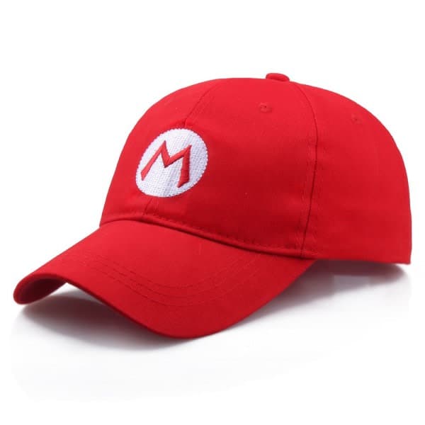 Baseballlippis Super Mario CAP punainen red