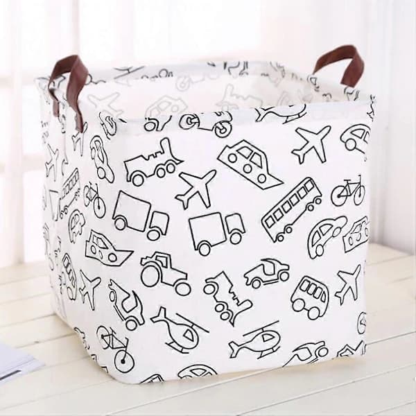 NA/Foldable Clothes Storage Bin Laundry Basket Organizer Car