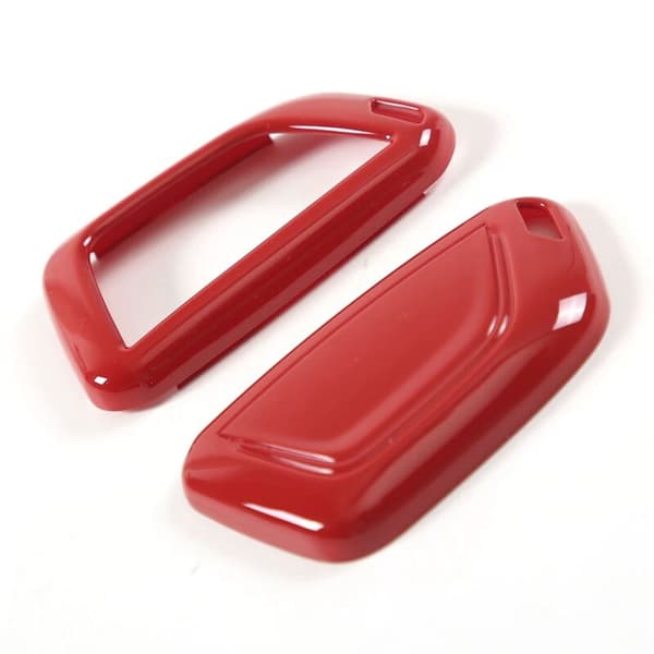C8 2020-2023 Key Fob Case Protective Shell, Accessories (Red)