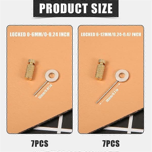 14 st Leather Positioning Needles, Leather Suture Positioning Needle Leather Lock Pin Leather Craft Localized Needles [db]