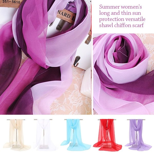 Skjerf Sjalar GRADIENT LILLA GRADIENT LILLA Gradient purple Gradient purple