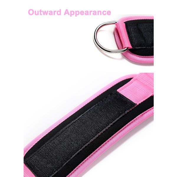 2 pcs (black) adjustable gym ankle support, ankle support strap weight