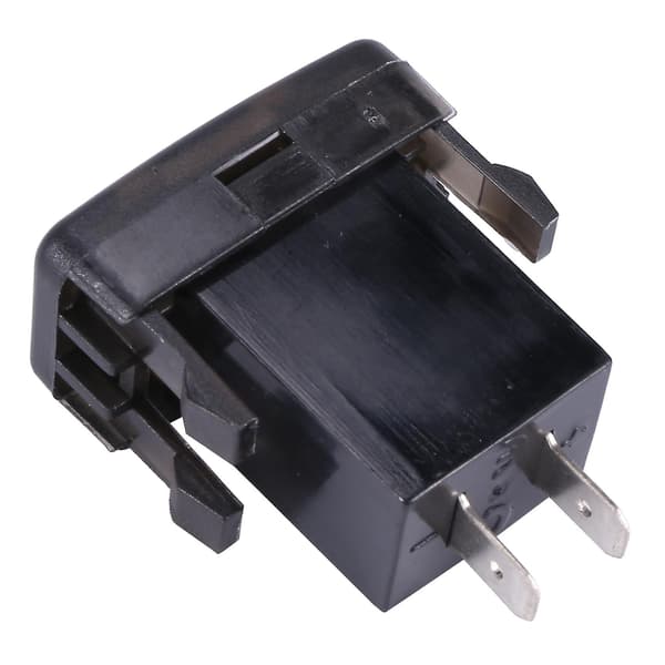 Billaderuttak dobbel USB-port lade voltmeter display adapter passer for rød