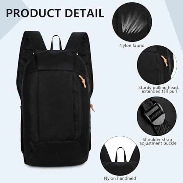 Lightweight Hiking Backpack, Cabin Backpack, Cycling Backpack for Camping, Ski Backpack, Large Capacity Backpack for Women and Men