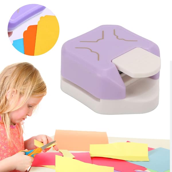 1 Round Corner Punch and 3-Way Corner Cutter for Paper Crafts