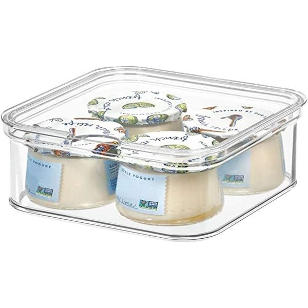 Refrigerator Storage, BPA-Free Plastic Storage Box for Kitchen or Refrigerator