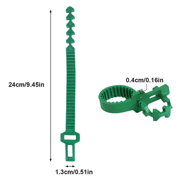 Tree Support Straps, Adjustable Plant Ties, Excellent for Tying, Bracing, and Supporting Trees and Plants. 4-Pack
