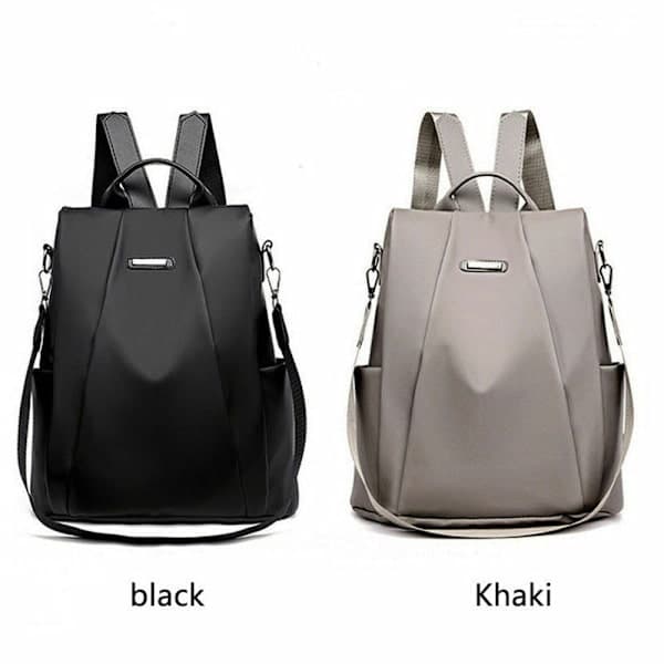 Anti-theft Backpack Waterproof Backpack Shoulder Bag KHAKI - khaki khaki khaki