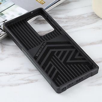 PC + TPU-etui til Samsung Galaxy Note20 Ultra (Mørkegrøn)