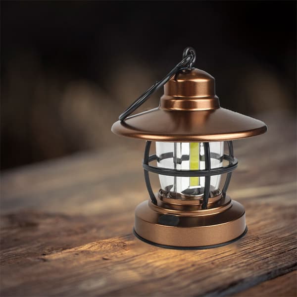 Bærbar LED-batterilampe, retro luksuriøs atmosfære for camping, hagebelysning