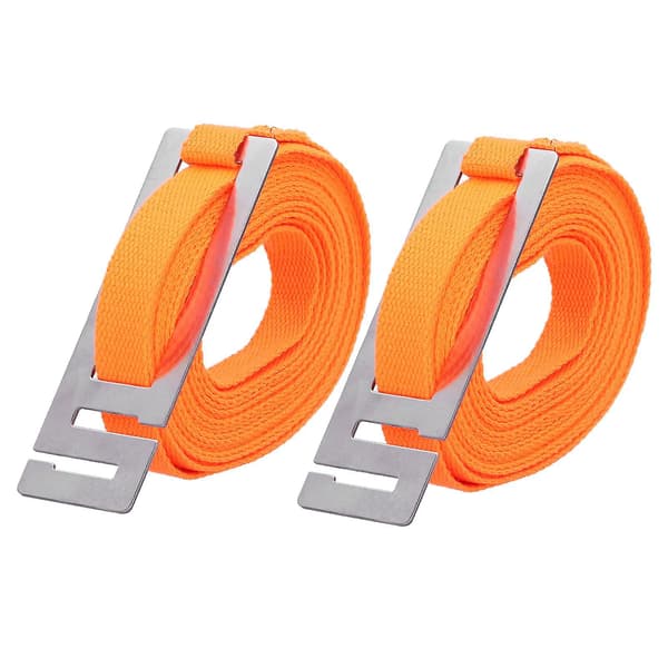 Bikube-stropp - 2 stk bærbart birøktetilbehør for fast stramming og bunting (oransje)