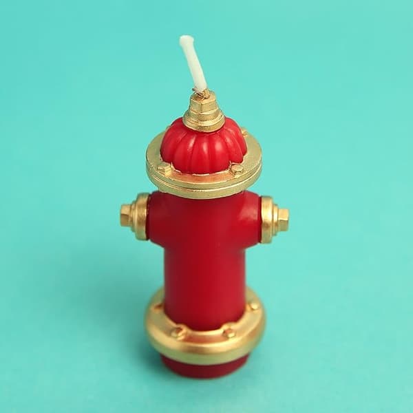 Bursdagslys Kake Topper Brannhydrantlys til bursdagsfest