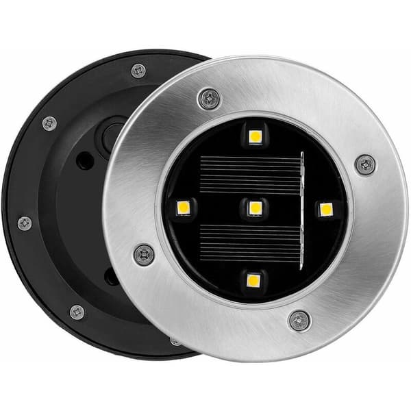 5 LED solcellelamper til udendørs brug, havegang, gårdhave, græsplæne, vej belysning