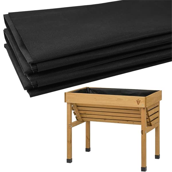 Planteringsfoder, tygplanteringskorgfoder för stor grönsakstråg, non-woven tygväxtfoder