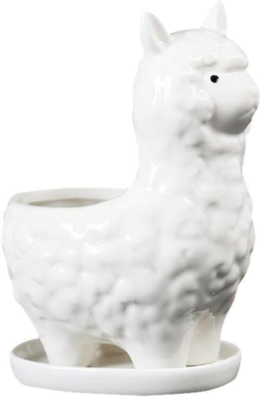 Alpaca Flower Pot Creative Succulent Planters Cute Animal