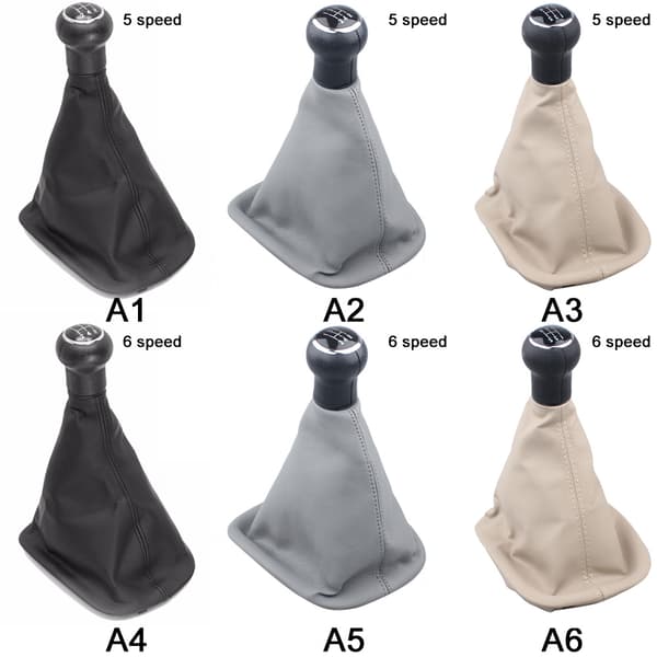 Dustproof Gear Shift Knob Cover for B5 1998-2004 - 5-Speed Optional