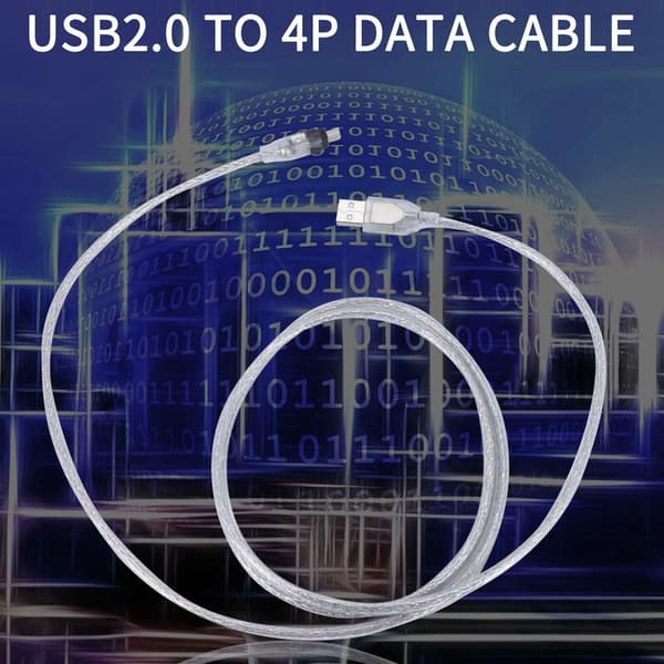 1,5M 4-nastainen USB-IEEE 1394 Firewire DV-adapterikaapeli PC-kameralle
