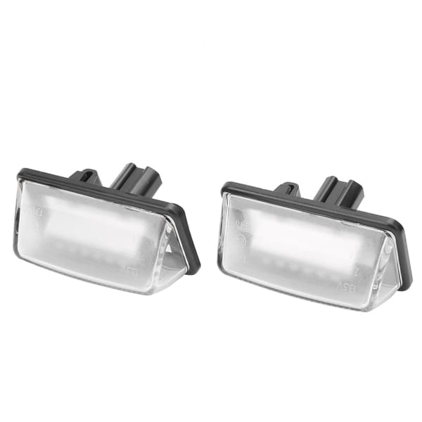 2 stk. LED-nummerpladelys 6500K Lavt strømforbrug Passer til Corolla/Crown/Starlet