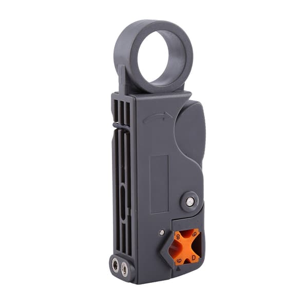 RG6 RG59 Coaxial Cable Stripping Tool Compression F-Connector Crimping Tool