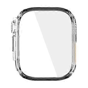 Compatible with Xiaomi Redmi Watch 5 Active PC Frame Watch Case with Tempered Glass Screen Protector (Transparent)