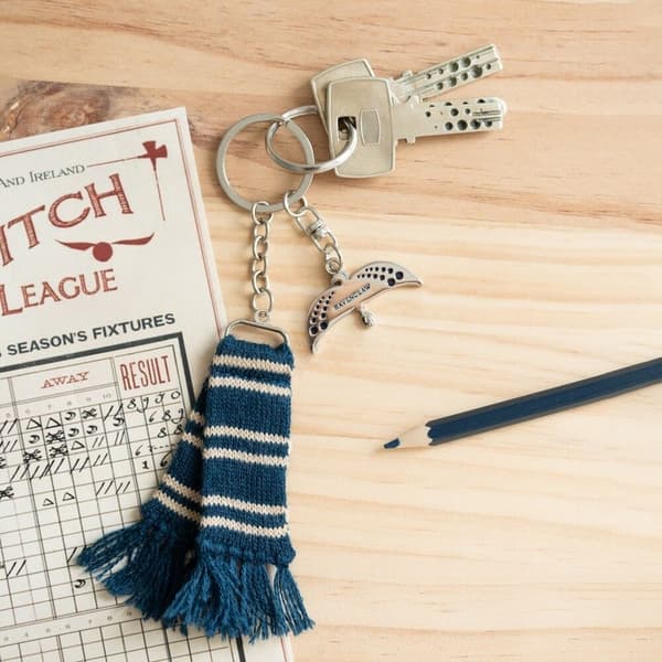 Ravnklo-skjerf nøkkelring for Harry Potter-fans, samleobjekt