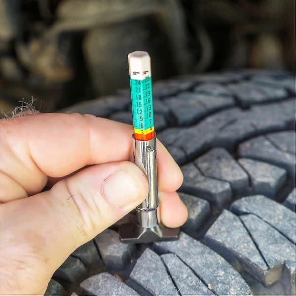 10-pack Tire Depth Gauge, Color Coded Z