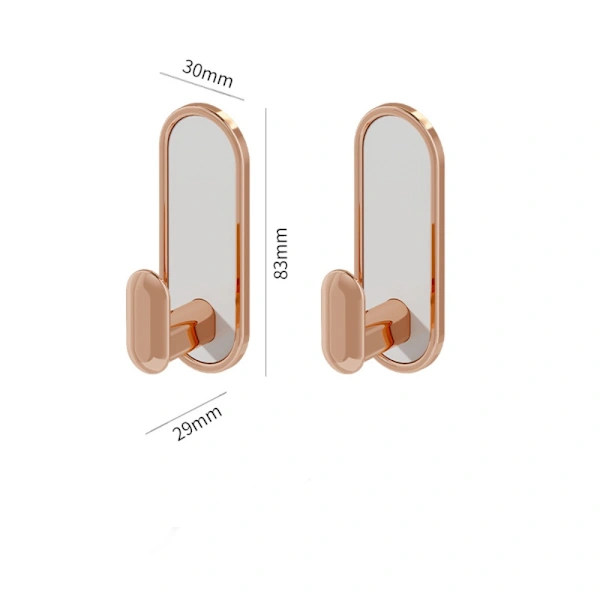 2 Pcs Towel Hooks Coat Hooks Key Hooks
